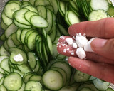 簡単常備菜！胡瓜とワカメとツナの酢の物作り方1写真