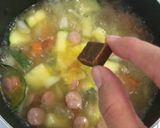 超簡単！ありもの野菜でポトフスープ作り方3写真