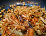 ＊夏のきんぴらごぼうをお食べナスって＊作り方4写真