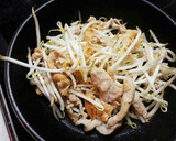 屋台の味！豚肉ともやしのとん平焼き♬作り方2写真