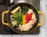 シェフの夫から教わる★簡単グリーンカレー作り方7写真
