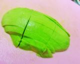 水菜とアボカドのサラダ作り方3写真