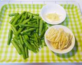 いんげんの生姜煮 作り方1写真