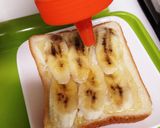 とろ〜り美味しい焼きバナナトースト作り方3写真
