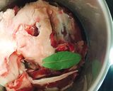 じっくり煮込んでこっくり牛すじカレー作り方1写真