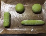 簡単可愛いクープを楽しむ抹茶パン・オ・レ作り方3写真