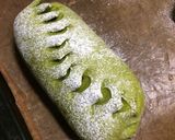 簡単可愛いクープを楽しむ抹茶パン・オ・レ作り方5写真