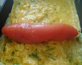 明太子まるごと卵焼き作り方3写真
