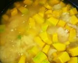 離乳食(後期)かぼちゃと鳥ミンチの煮物作り方2写真