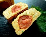 明太子まるごと卵焼き作り方5写真
