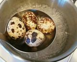 濃厚♪うずらで半熟味卵！作り方3写真