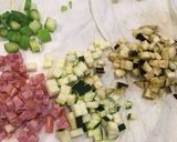 簡単野菜パスタ♡作り方1写真