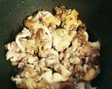 話題のレシピ入り☆豚こまの梅しそだれ焼き作り方6写真