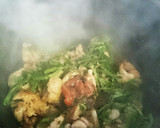 話題のレシピ入り☆豚こまの梅しそだれ焼き作り方7写真