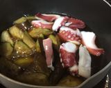 たこと長ナスの煮物作り方3写真