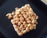 豆腐ハンバーグのカリカリ納豆のせ作り方2写真
