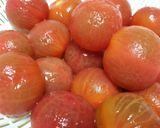 プチトマトのスタミナ和え作り方3写真