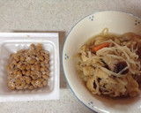 切り干し大根と納豆のトースト作り方1写真