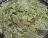 油料理に最高！キャベツの甘酢サラダ作り方1写真