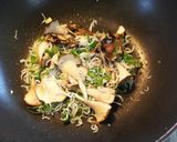 揚げ玉入り♪しらすとゆかりの和風パスタ作り方2写真