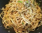 揚げ玉入り♪しらすとゆかりの和風パスタ作り方4写真