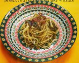 揚げ玉入り♪しらすとゆかりの和風パスタ作り方5写真