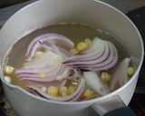 芯で取っただしで、とうもろこしご飯!作り方4写真