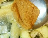 茄子と玉ねぎと油揚げのお味噌汁作り方5写真