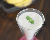 塩バナナの甘酒豆乳スムージー作り方3写真