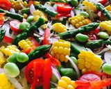 サラダ感覚☆初夏の野菜ちらし寿司作り方10写真