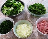春野菜のグリーンポタージュ作り方1写真