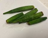 オクラの胡麻和え作り方1写真