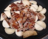 ご飯がススム♡豚バラと長芋の味噌マヨ炒め作り方5写真
