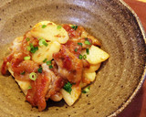 ご飯がススム♡豚バラと長芋の味噌マヨ炒め作り方7写真