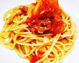 フライパン一つで☆簡単トマトツナパスタ作り方10写真