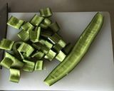 鶏ももときゅうりのオーロラソース炒め✩作り方1写真