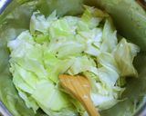 ✿キャベツのアンチョビワイン蒸し✿作り方4写真