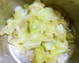 ✿キャベツのアンチョビワイン蒸し✿作り方5写真
