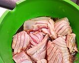 簡単味付けまぐろ竜田揚げ作り方1写真