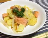 鮭とじゃがいものソテー作り方7写真