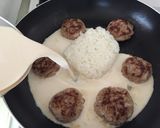 子どもと作ろ‼夏休みランチ麺バーグドリア作り方4写真