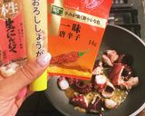 ガーリック★タコアスパラ作り方3写真