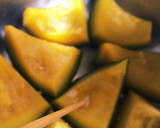 かぼちゃ煮物 超簡単ほっくほく♡お弁当に作り方7写真