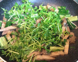 きゅうり煮豚と豆苗炒め作り方2写真