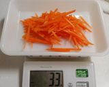 豚肉とザーサイの水菜炒め作り方2写真