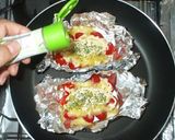 プチトマトのバジル・チーズマヨネーズ焼き作り方4写真