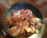 レタスと豚こまのお味噌汁作り方2写真