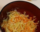 韓国屋台の野菜たっぷりトースト。作り方3写真