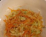 韓国屋台の野菜たっぷりトースト。作り方4写真