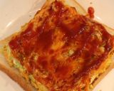 韓国屋台の野菜たっぷりトースト。作り方6写真